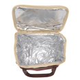 thumbnail image 1 of Insulated Lunch Box, Lunch Box Bag Reusable Leak Proof  For Picnic Navy Blue,Coffee, 1 of 8