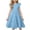 Sky Blue, variant on Ketyyh-chn99 Tween Girls Summer Dresses Spaghetti Strap Princess Dresses Girls Summer Dresses Double Layer Flutter Sleeve Flowy A Line Casual Midi Dresses Size for 6-7 Years,Navy
