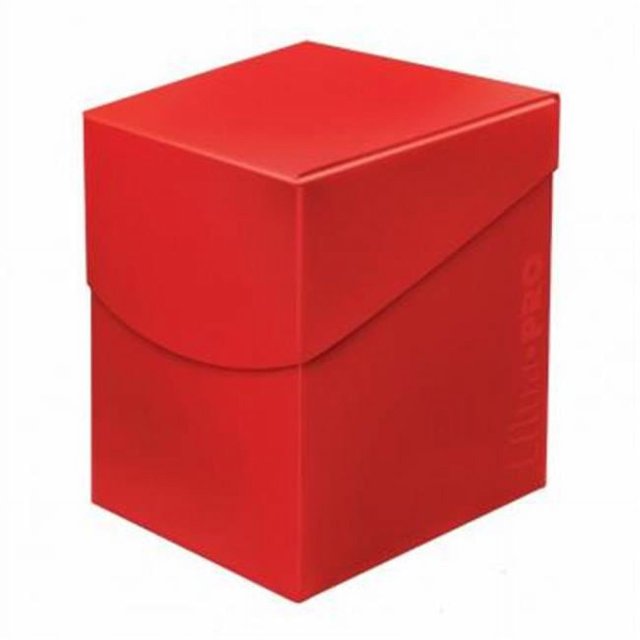 Ultra Pro ULP85686 Eclipse Pro 100 Plus Boîtier de Deck - Rouge Pomme
