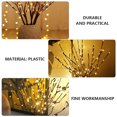 thumbnail image 3 of Veilleuse 1 Pce Délicate Utile Unique Lumière Décorative Intérieure Branche Simulée Lampe Branche Décorative, 3 of 8