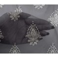 thumbnail image 4 of oneOone Viscose Chiffon Fabric Leaves|Floral & Paisley Block Decor Fabric Printed BTY 42 Inch Wide, 4 of 4