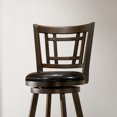 thumbnail image 5 of Furniture of America Charleen Wood 29-Inch Swivel Bar Stool in Brown Cherry, 5 of 5