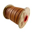 thumbnail image 1 of Tan, LHG Kangaroo Lace by SLC, 1/8" x 10 Yards, 1 of 4