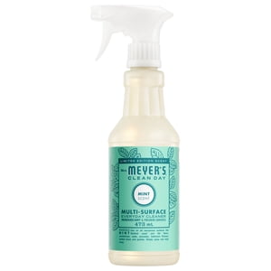 Mrs. Meyer’s Clean Day Multi-Surface Everyday Cleaner, Natural Cleaner, Mint Scent, 473 mL