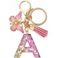 thumbnail image 1 of Letter Keychain,26 Letters A-Z Decorative Letter Keychain,Name Keychain for Women Girls Men Teenager Gift, 1 of 2