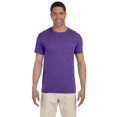 thumbnail image 3 of Gildan - T-Shirt Softstyle - 64000 - Violet Chiné - Taille : L, 3 of 8
