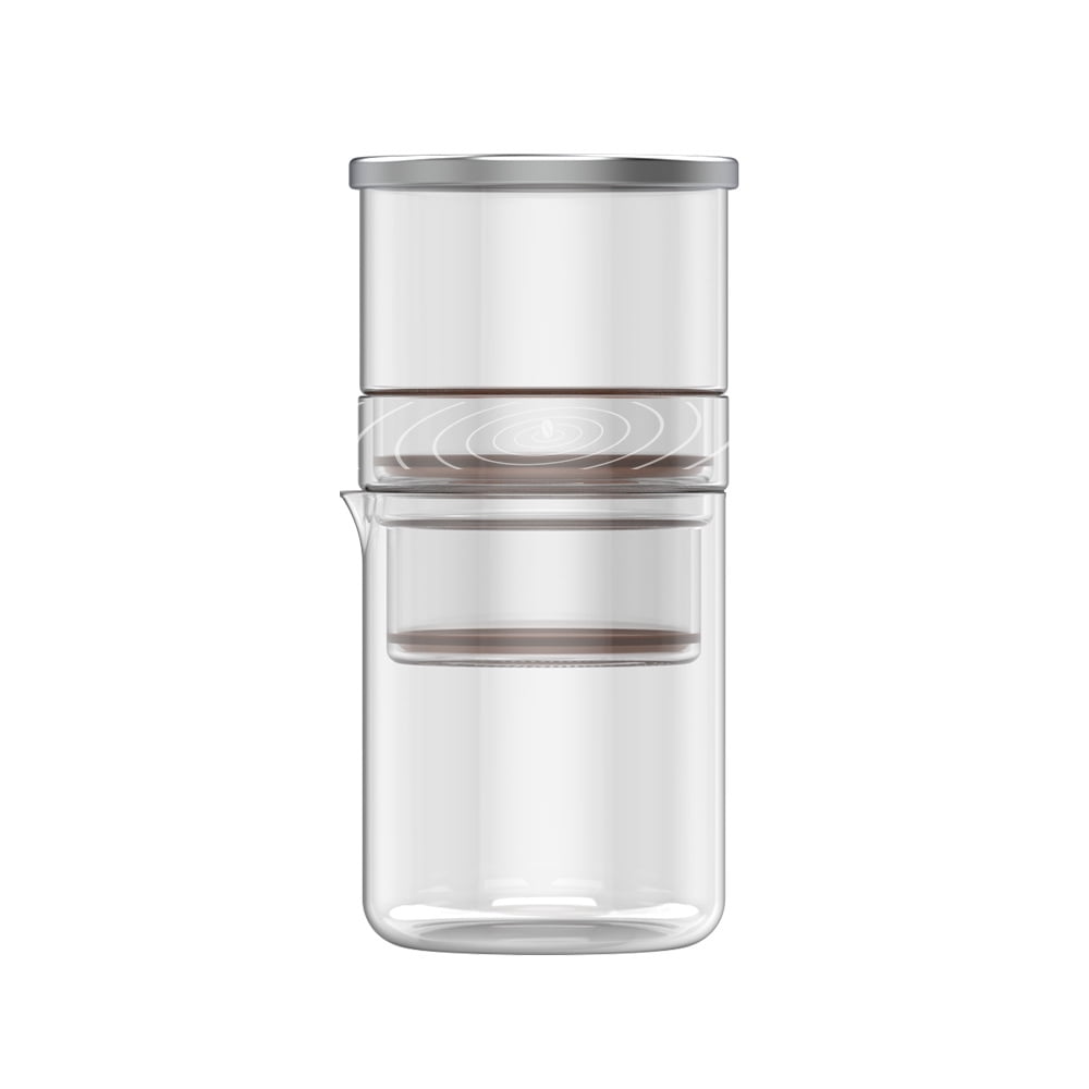 Zootealy Cold Brew Coffee Maker - 300ml Glass Iced Tea & Coffee Cold Brew Maker