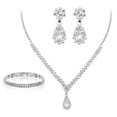 thumbnail image 1 of YSABOXY Women's Jewelry Set Necklace, Bracelet, Earring #Ring# Set', 1 of 5