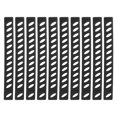 thumbnail image 1 of Unique Bargains 10Pack Knife Edge Guards Blade Protector Plastic Knife Edge Cover Sleeves, Black, 1 of 7