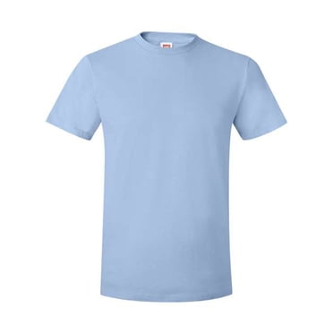 Hanes Nano-T T-shirt pour Homme, P, Bleu Pâle