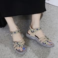 thumbnail image 4 of IUJSOY Sandales de Randonnée pour Femmes Chaussures de Marche Confort Ajustables Été Plage Légères Chaussures d'Eau, 4 of 9