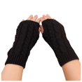 thumbnail image 2 of Harpily Women's Winter Knitted Stretch Keep Warm Riding Gloves with Mobile Phone, 2 of 4