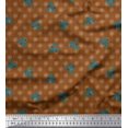 thumbnail image 1 of Soimoi Rayon Fabric Artistic Floral Decor Fabric Printed Yard 42 Inch Wide, 1 of 5