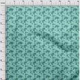 thumbnail image 4 of oneOone Rayon Light Sea Green Fabric Travel Craft Projects Decor Fabric Printed By The Yard 56 Inch Wide, 4 of 5