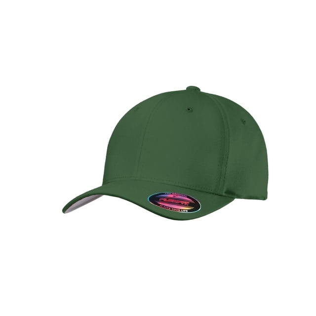 Top Headwear Flexible Cotton Twill Cap - Forest Green - Small/Medium