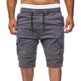 thumbnail image 1 of Diufon Men's Athletic Shorts Drawstring Waisted Outdoor Sport Shorts Spring Summer Hiking Shorts with Pockets, 1 of 5