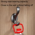 thumbnail image 4 of Chmadoxn Shoe Rack for Closet, 5 Sets Of Non Perforated Clothes Hooks For Entering The Wardrobe Clothes Hooks For Hanging The Wall And Coat Hooks For Hanging The Wall Plastics Multi functional hook, 4 of 6
