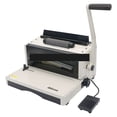 thumbnail image 1 of Heavy Duty Manual Single Coil Binding Machine 46 Punching Hole Photo Album Paper Electric Binder Puncher Machine, 1 of 4