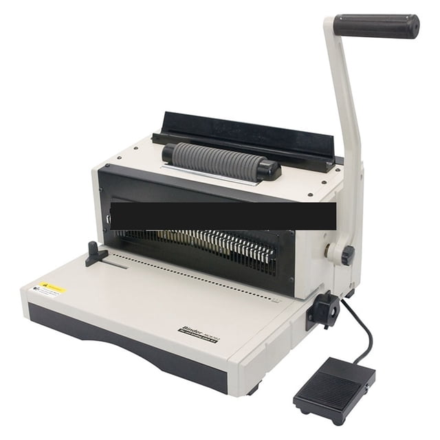 Heavy Duty Manual Single Coil Binding Machine 46 Punching Hole Photo Album Paper Electric Binder Puncher Machine