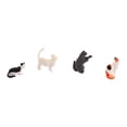 thumbnail image 2 of Xuanheng 1/64 Miniature Animal Model Realistic for Photography Props Diorama Ornament Cat, 2 of 8