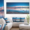 thumbnail image 1 of Ciel Bleu Vif et Eaux Bleues - Impression sur Toile Bord de Mer, 1 of 4