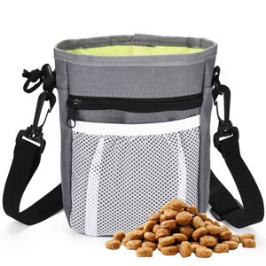 Pochettes pour le traitement de la poche de chien pour l'entraînement des animaux - gris