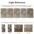 thumbnail image 4 of BERTHMEER 9'x12' Large Area Rugs for Living Room Dining Room Farmhouse Bedroom Vintage Traditional Oriental Distressed Rugs Machine Washable Non-slip Carpets Tapis, Brown, 4 of 7