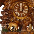 thumbnail image 2 of Horloge Coucou Groupe de Cerfs, 2 of 4