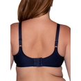 thumbnail image 3 of Vanity Fair Womens Beauty Back Full Figure Wirefree Bra, 44C, Ghost Navy, 3 of 5