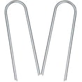 thumbnail image 4 of U Shaped Wind Stakes for Trampolines, Galvanized Steel （12 Pack), 4 of 5