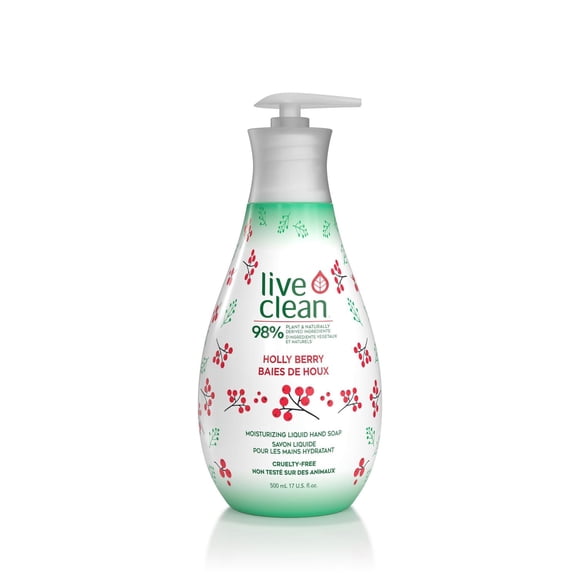 Live Clean Baies de Houx Savon Liquide Hydratant pour les Mains