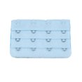 thumbnail image 1 of Baohd Extension Strap Bra Extenders Buckle 4 Hook Breathable Practical Accessories Adjustable Replacement 3 Rows Underwear light blue, 1 of 5