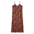 thumbnail image 1 of Robe imprimée chiffonnée George pour femmes, 1 of 6