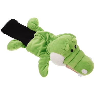 Miangastore funny golf club head covers plush green protective cover for sports equipment 1Set