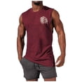 thumbnail image 1 of Débardeurs pour Hommes - Chandail-Over Imprimé Mode Décontractée - Usage Quotidien en Extérieur, 1 of 5