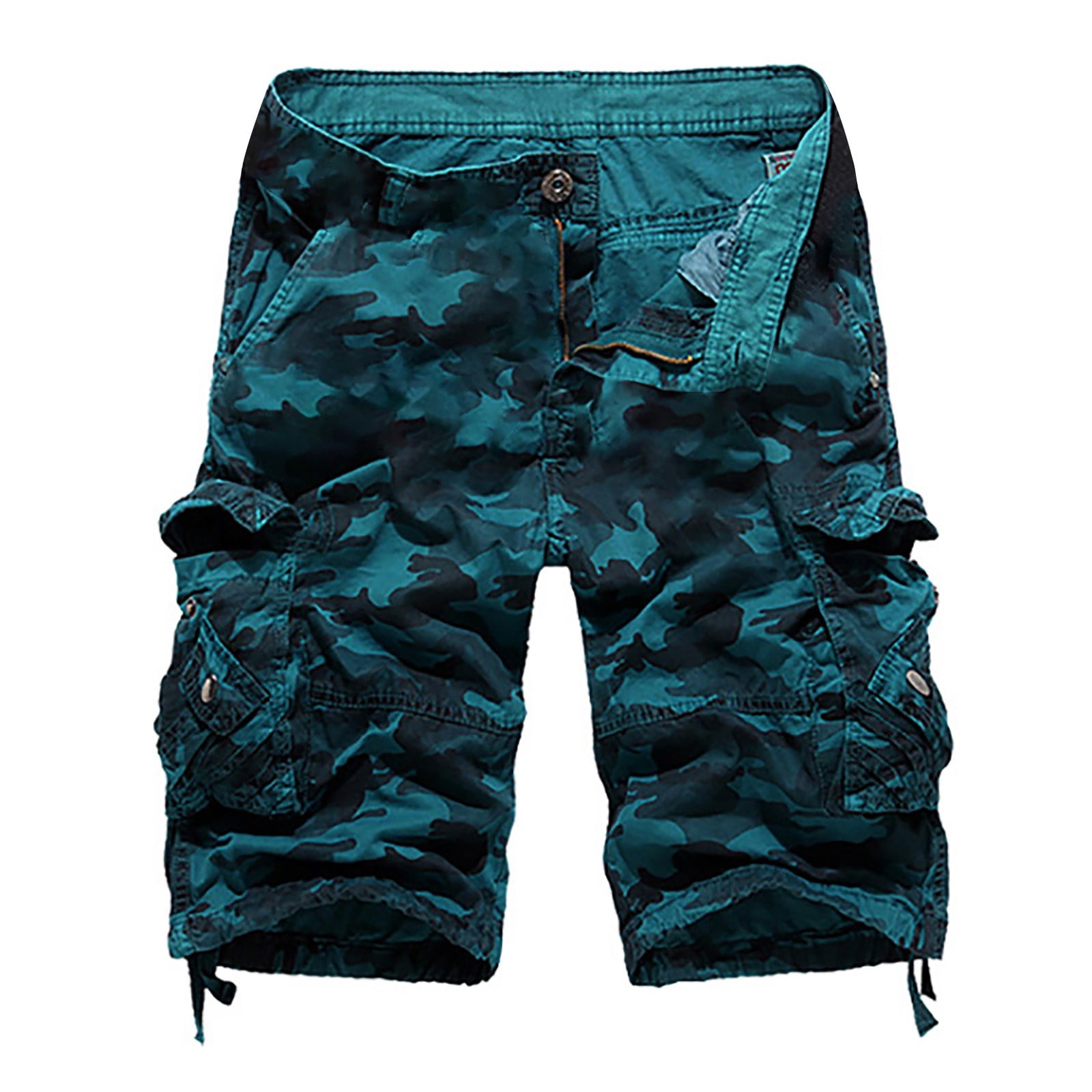 XZNGL Cargo Pants for Men Mens Shorts Multi Pocket Cargo Pants Loose Casual Pants Straight Leg Pants Casual Shorts for Men Mens Cargo Shorts Mens Shorts Casual Mens Pants Casual