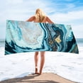 thumbnail image 1 of Fiogavroetic Swimming Pool Accessories Microfiber Beach Towel Super,Lightweight Special Pattern Bath Towel, Sandproof Beach Blanket,Multi-Purpose Towel For Travel Swimming Pool Camping 27.56x55.12in, 1 of 7