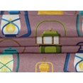 thumbnail image 5 of oneOone Velvet Dusty Pink Fabric Retro Lantern Craft Projects Decor Fabric Printed By The Yard 58 Inch Wide, 5 of 5