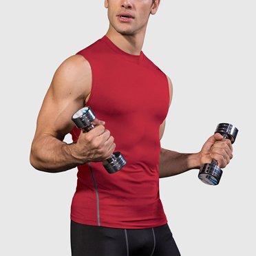asjyhkr Mens Compression Tank Tops Fashion 2025 Gym Sleeveless Undershirts Quick Drying Breathable,7 Colors
