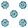 thumbnail image 3 of mmirethe Unique Style Round Wall Clock Timeless For Any Space Durable Construction Decorative Wall Clock As Shown type 1 5Set, 3 of 6