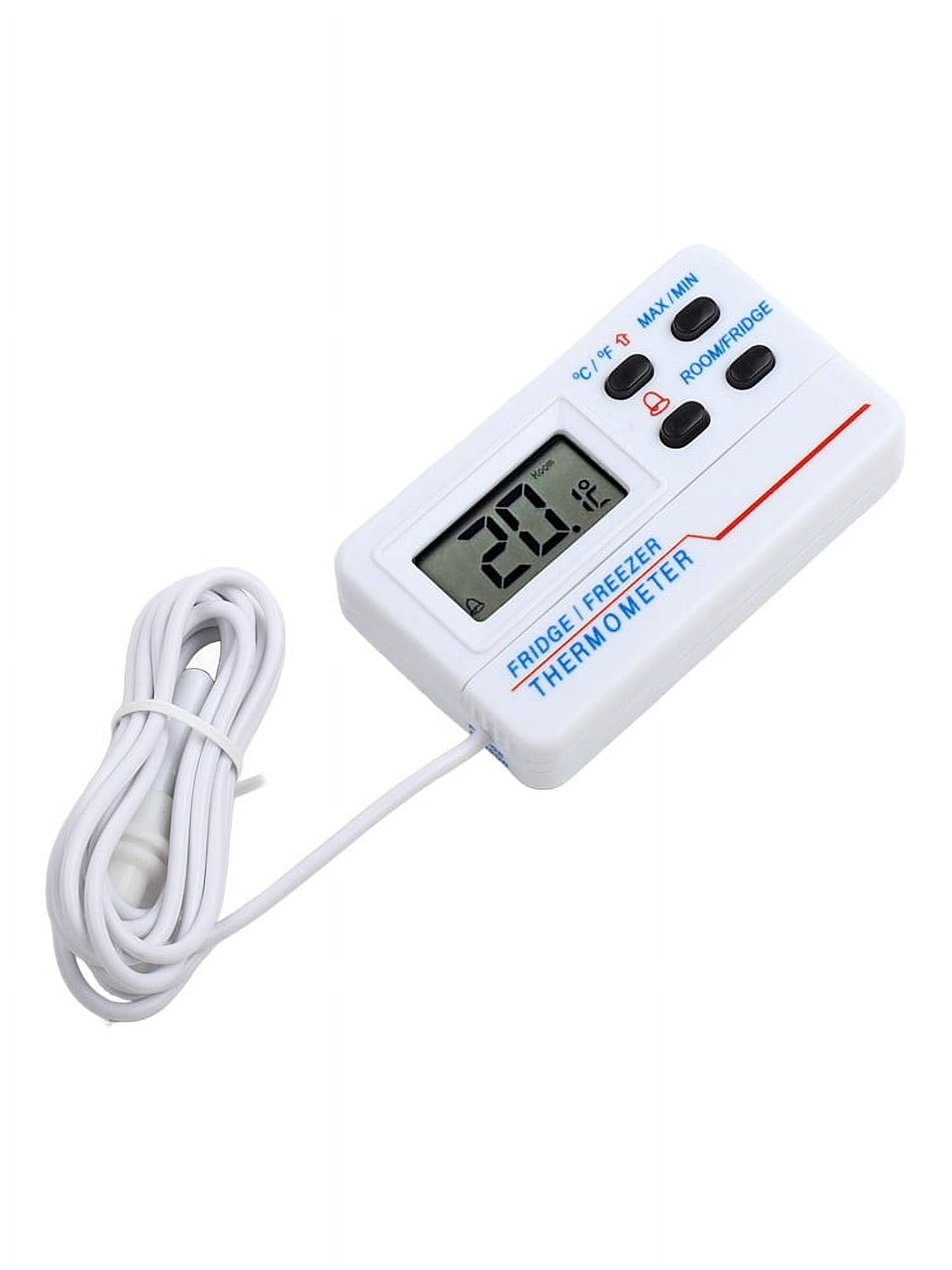 Digital Refrigerator Thermometer, -50 °C to 70 °C Cold storage thermometer