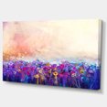 thumbnail image 2 of Abstract Flower Watercolor Painting - Large Floral Canvas Art Print, 2 of 3