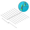 thumbnail image 2 of serony 10Pcs Anti-Tangle Booms Ledger Balance Connecteur Carpe Pêche 30CM, 2 of 9