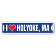 thumbnail image 1 of SignMission SSIL-Holyoke Ma Street Sign - I Love Holyoke, Massachusetts, 1 of 1