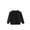 Black, variant on aohooy Girls Long Sleeve Cardigan Sweater Todder Infant Open Front Button Closure Knitted Cable Cardigans Tops 6M-5Y Navy,90