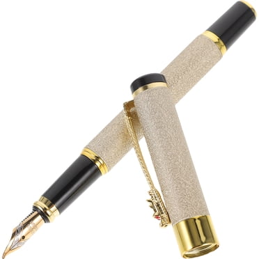 SHISUYAN Metal Fountain Pen Writing Pen Fountain Pen Students Stationery Calligraphy Fountain Pen