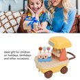 thumbnail image 3 of Ice Cream Cart, Mini Sweet Treats Cart Toy Educational  For Birthday, 3 of 8