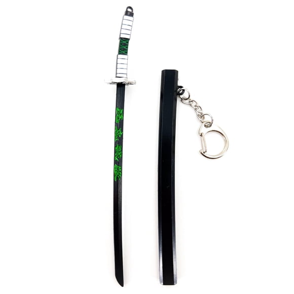 Medieval Depot Sanemi Demon Slayer Anime Design Mini Sword Keychain