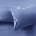 thumbnail image 2 of 800 Thread Count 100% Egyptian Cotton 4-Piece Bed Sheet Set (1 Flat, 1 Fitted Sheet, 2 Pillow Covers) 27 Inches Deep Pocket Solid Pattern, 2 of 4