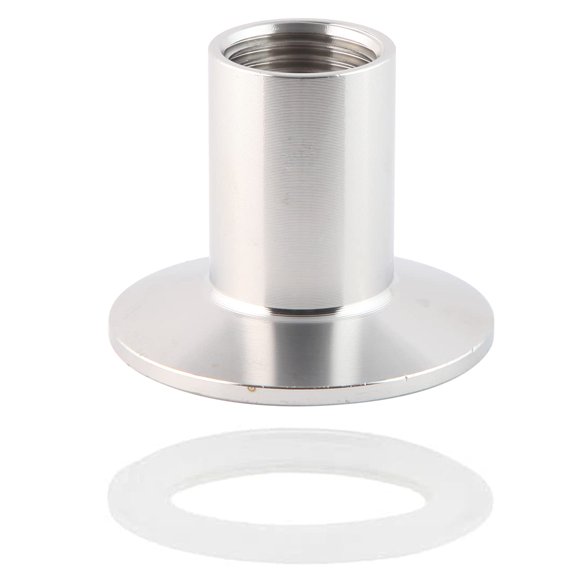 Metaland 1.5"" Tri Clamp to 1/4"" NPT Female Fitting Stainless Sanitary Home Brew Adapter (Ferrule OD 50.5mm)
